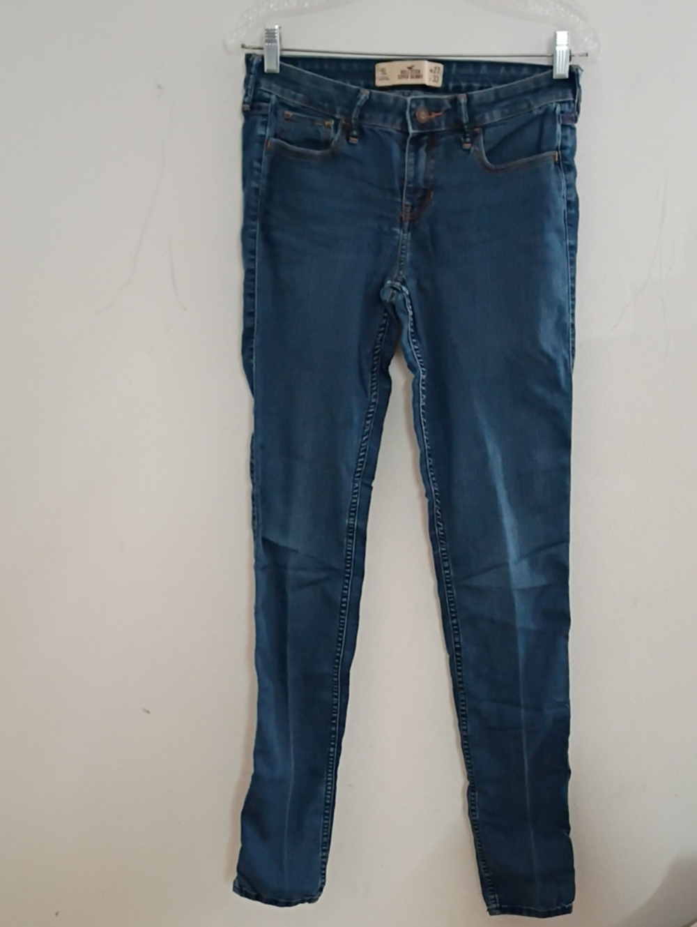 Hollister Women's Medium Wash Skinny Jeans